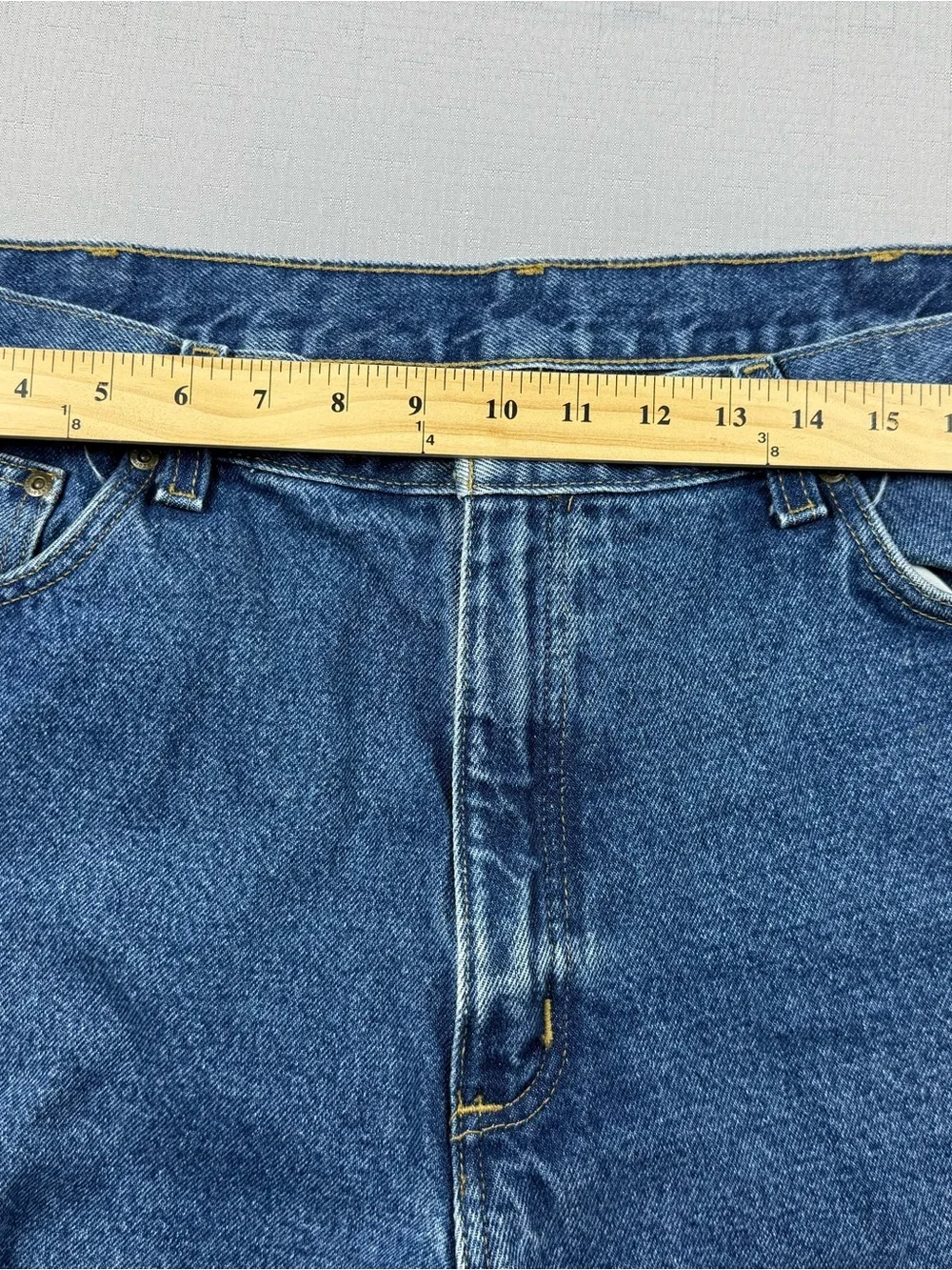 Carhartt Relaxed Fit Jeans Men’s 40x32 Blue Denim Straight Leg Work Pants